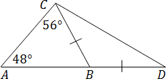Обыкновенный треугольник ABC и равнобедренный DBC