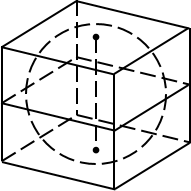 Сфера, вписанная в куб, в задаче B13 из ЕГЭ по математике