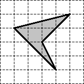 Четырехугольник на координатной сетке